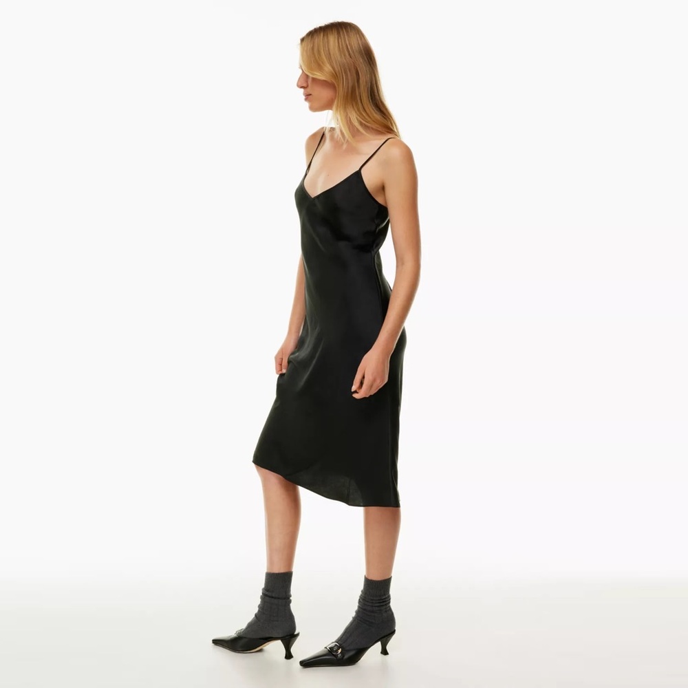 Wilfred Only Slip Satin Midi Dress